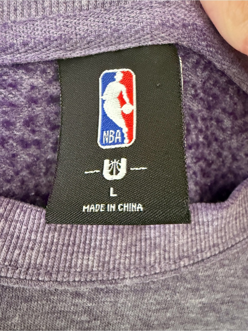 Vintage Lakers Purple Sweatshirt - Picture 3 of 4